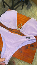 Biquíni top c/ argola lilás