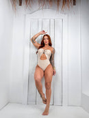 Maiô coqueiro areia